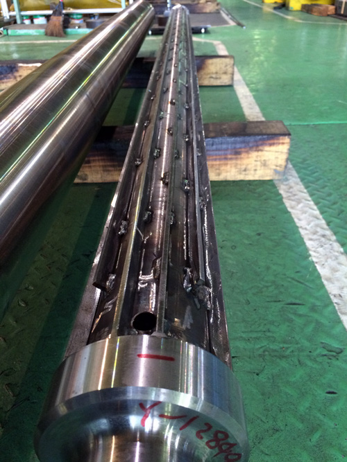 Seimitsu Industrial Co., Ltd. Internal structure of the roll.