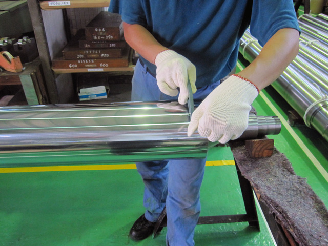 Seimitsu Industrial Co. Ltd. Roll Shaft quality management.