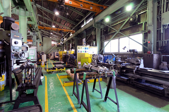Seimitsu Industrial Co. Ltd. Roll Shaft quality management. Inside the factory.
