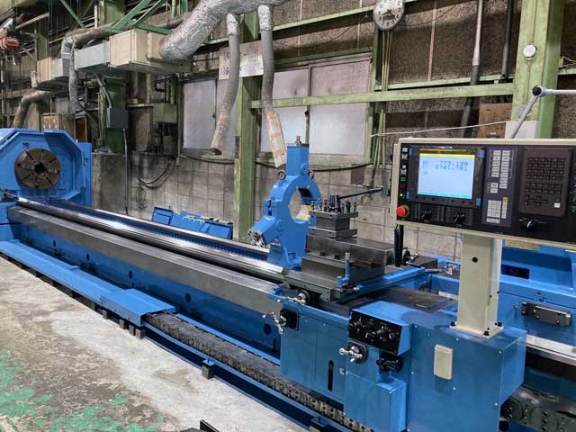 Dainichi CNC turning dia.900mm, L6,000mm