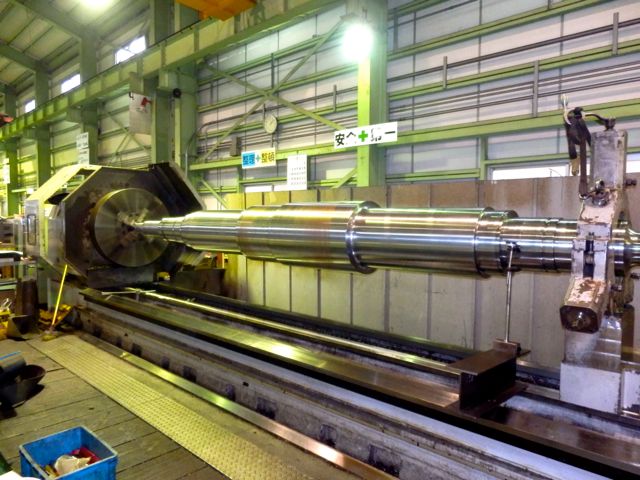 Shaft for compressor and turbine