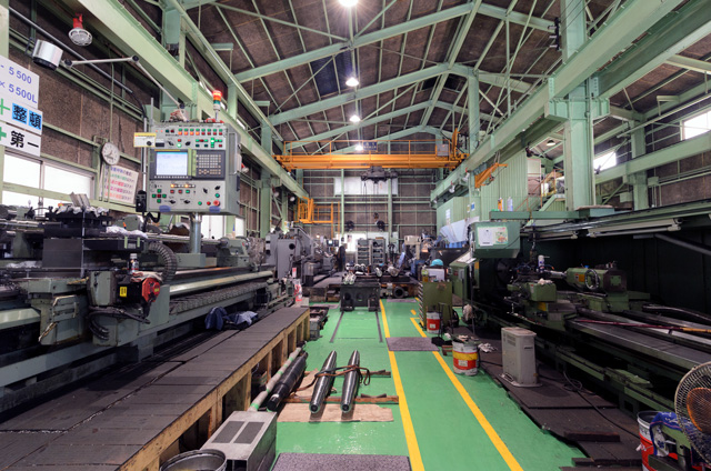 Seimitsu Industrial Co. Ltd. Roll Shaft quality management. Inside the factory.