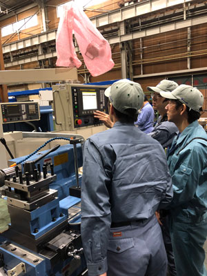 Factory tour of Dainichi Kinzoku Kogyo,LTD